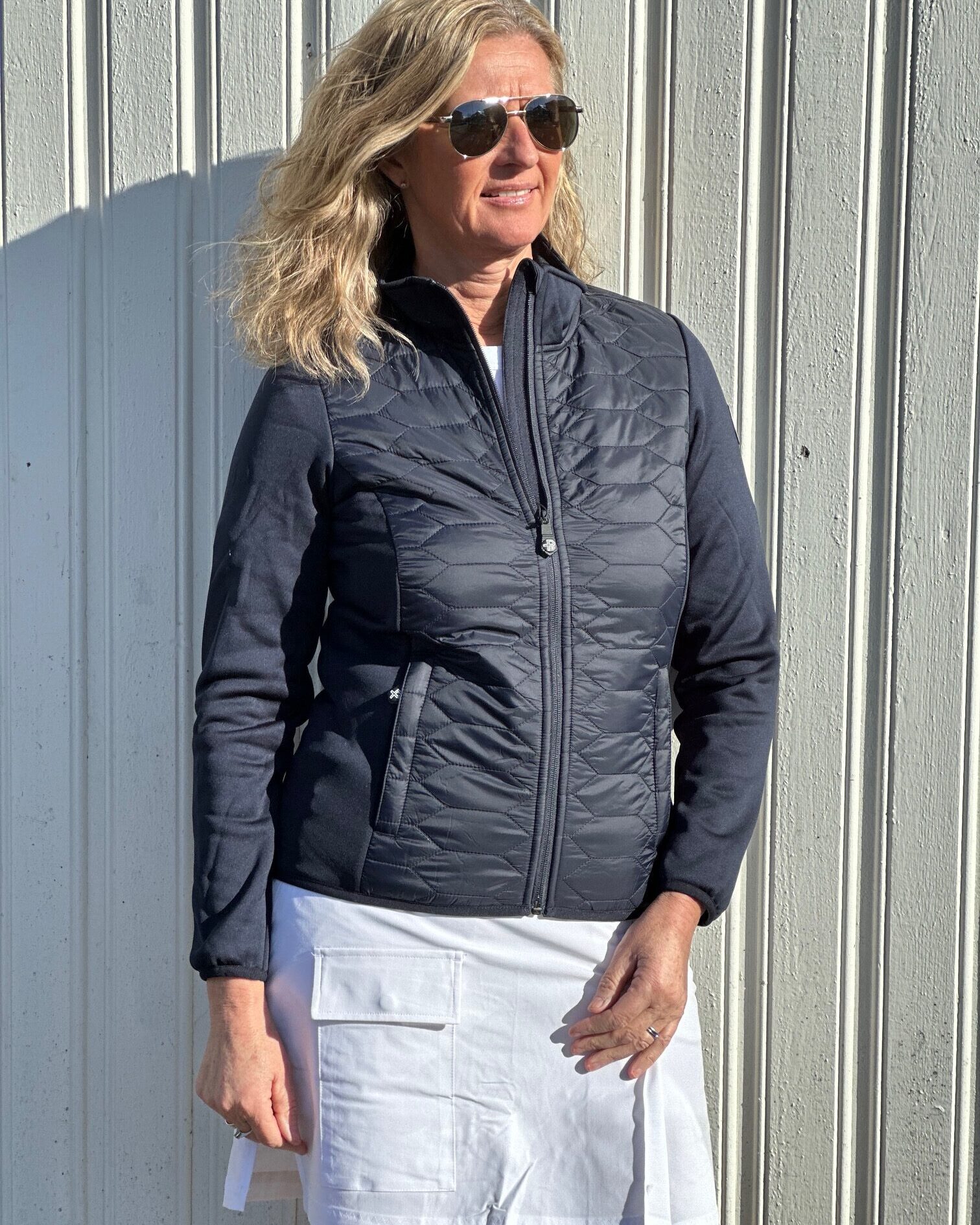 Levo quilted zip