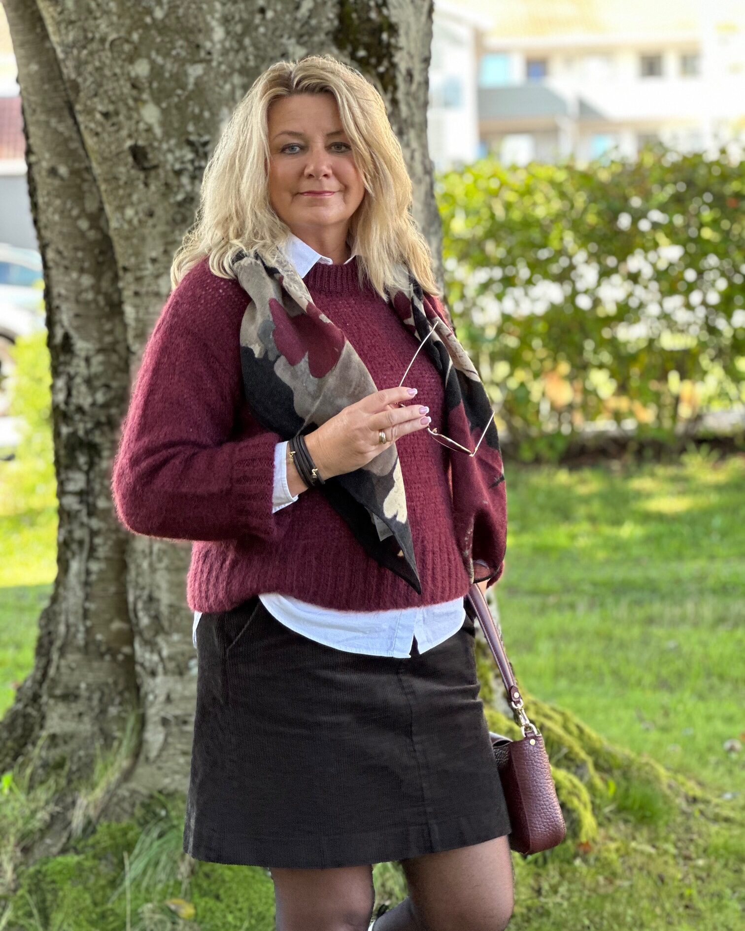 Lings cord skirt
