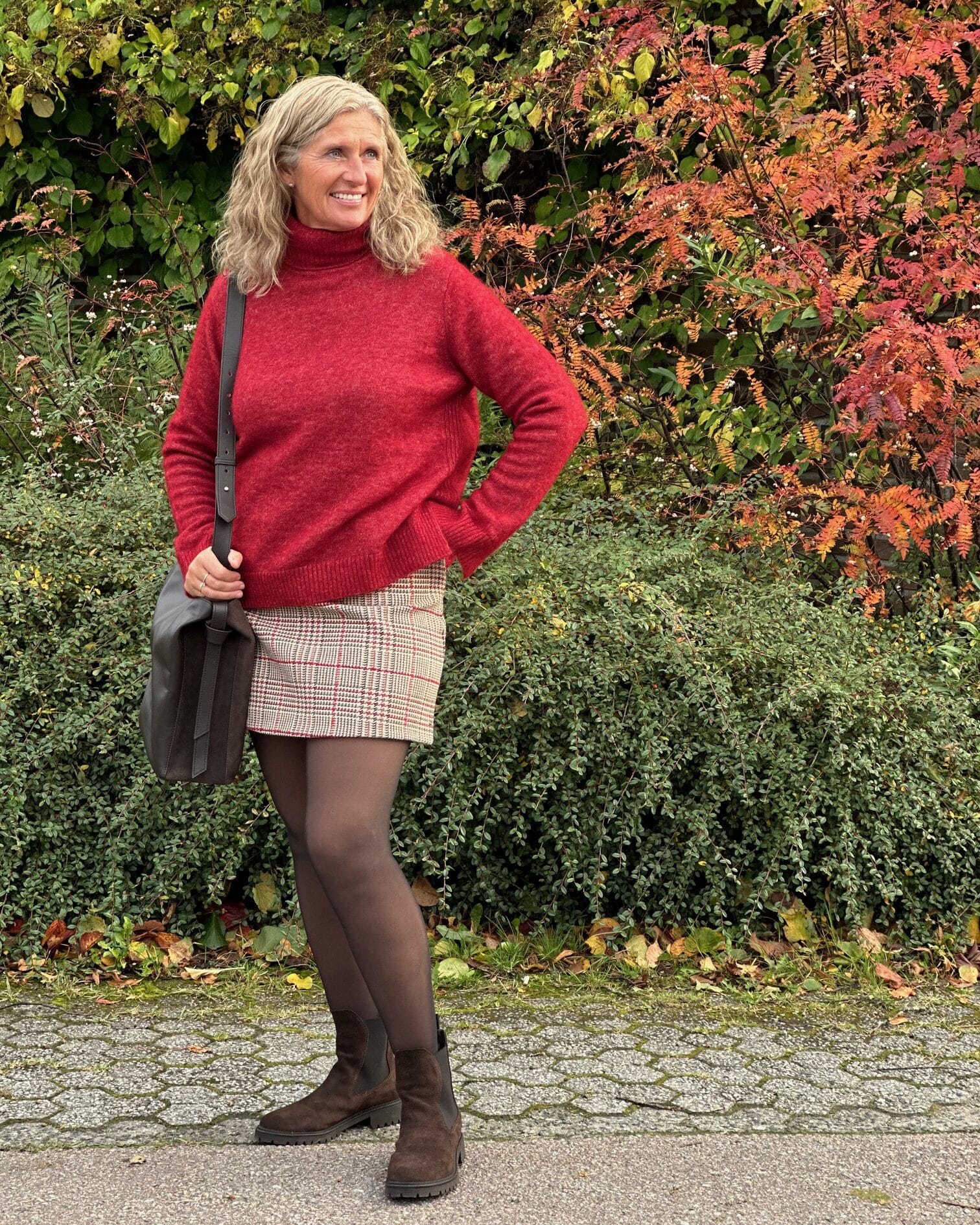 Seasonal texture skirt