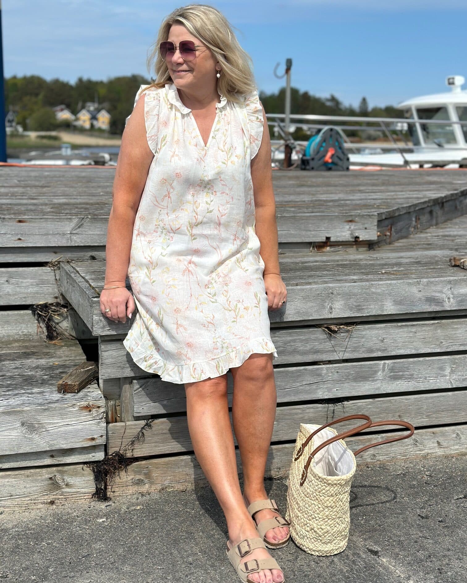 Betty dress printed